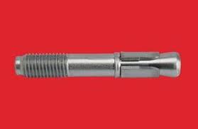 Required hole diameter equals anchor diameter. 3 8 X 5 Mkt Sup R Stud Anchor Grade 5 50 Box