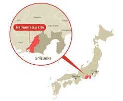 To view the map of hamamatsu from. 2