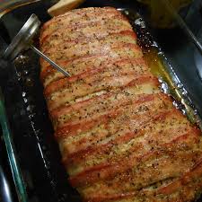 Bacon Wrapped Oven Roasted Pork Loin Recipe Oven Roasted Pork Loin Pork Loin Recipes Pork Loin Recipes Oven