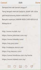 Cari kerja itu gampang, dapetinnya yang susah. Cik Ayu Resume On Twitter Senarai Laman Web Untuk Cari Kerja Sampai Bila Nak Tanam Anggur Je Kan Mohon Kongsikan Kredit Job Malaysia
