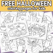 Show your kids a fun way to learn the abcs with alphabet printables they can color. Halloween Coloring Pages For Kids Itsybitsyfun Com