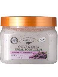 Tree Hut Olive Shea Sugar Body Scrub In Lavender Chamomile Sugar Body Scrub Sugar Body Body Scrub