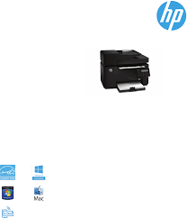 Remove all the tape, stickers, and packing materials from the printer. Datasheet Hp Laserjet Pro Mfp M127fn