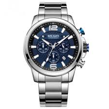 Tout savoir avant d'acheter ! Montre Chronographe Homme Bracelet Acier Sport Collection Bogota