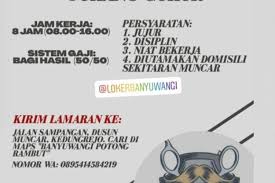 Karena, kecamatan ini punya pesona alam yang mengagumkan. Loker Banyuwangi Lowongan Pekerjaan Sebagai Tukang Cukur Di Muncar Ringtimes Banyuwangi
