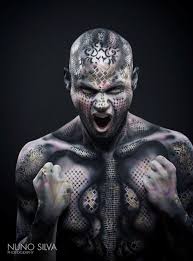 aaron knox airbrush body artist toronto body painting body art painting body art