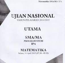 Savesave soal un matematika sma 2015 dan pembahasan(2) for later. Soal Un Sma Matematika Ipa 2015 Paket 2 Untuk Latihan Ujian Cari Soal