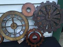 Shop clocks from nebraska furniture mart. New Uttermost Spare Parts Wall Clock Encore Furniture House Decor K Bid