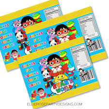 If you've decided to sell retail products, then you're going to need them to have barcodes. Ryan S World Chip Bags Instant Download My Store