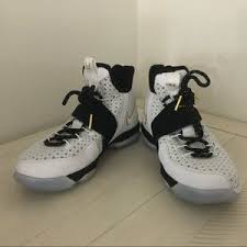 Men's lebron 16 black/white/grey knit basketball shoes. Best Deals For Lebron James Shoes Black And White Poshmark