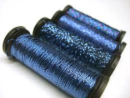 Kreinik Metallic Silk Iron On And Machine Sewing Threads Bead Embroidery Patterns Sewing Thread Embroidery Floss