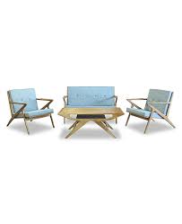Aurorah Teak Sofa Set Shop Furniture Online In Singapore