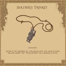 16 Soldier S Trinket In Ancient Times This Simple Iron Trinket Used To Be Gifted To Dungeons And Dragons Homebrew D D Dungeons And Dragons Dnd 5e Homebrew