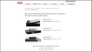 Are you facing a blank time and channel display on your decoder (. How To Force Update Astro Decoder Software Version Barzrul Tech