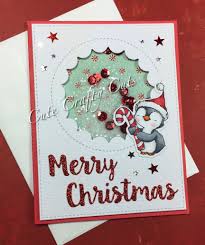 15 cute diy christmas photo ideas courtney constable unless you're making your very own photo backdrop or hand crafting props for everyone, taking your annual family christmas card might not seem like a diy project at first. Gorgeous Mft Penguins Greeting Card Craft Christmas Cards Handmade Christmas Cards