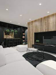 11 Black And White One Bedroom Apartment Luxury Living Room Decor Luxury Living Room Bedroom Wall Designs