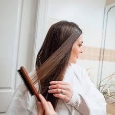 Apply a volumizing product, such as mousse, after you wash your hair and before you dry it to create some more lift. Buy Grannaturals Teasing Boar Bristle Hair Brush For Women Teasing Comb With Rat Tail Pick For Hair Sectioning Used For Edge Control Backcombing Smoothing And Styling Fine Hair To Create Volume