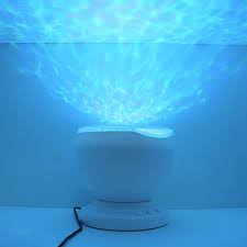 Lnhf Romantic Ocean Wave Led Night Light Multicolor Projector Lamp Aurora Master Popular New Night Light Led Night Light Projector Lamp
