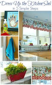 Freshen your kitchen with a few crafts that accent and provide functionality. Best Diy Crafts Ideas Easy Steps To Dress Up Your Kitchen Sink With 5 Simple Steps Kitchen Makeover W Diy Loop Leading Diy Craft Inspiration Magazine Database