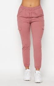 Calça De Moletom Da Bad Cat Soft Cargo Jogger Sweatpants Mauve Soho Girl Moda Adolescente Moda Calcas Moda De Roupas