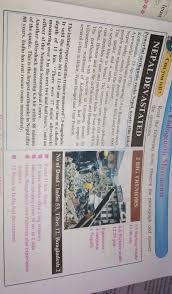 Earthquakes are dreaded by everyone. Have You Ever Experienced A Similar Earthquake Discuss Brainly In