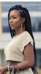 Pin By Draya Ellis On Crazy Hair Hair Styles African Braids Hairstyles Twist Braid Hairstyles