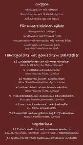 Haltet sie selbst in den händen und fühlt das weiche material, das denim. Beispiel Einer Speisekarte Gasthof Zollers Webseite