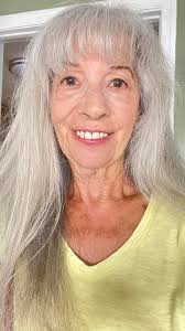 Embracing natural hair color at 75 years old