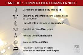 Développe une fatigue saine ; Canicule Comment Bien Dormir La Nuit Malgre Les Fortes Chaleurs