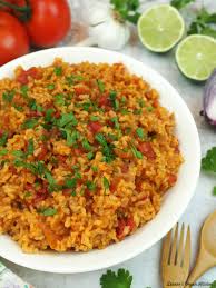 Easy Vegan Spanish Rice Made with Brown Rice