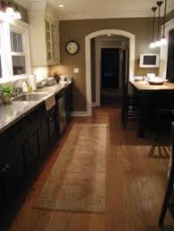 Pin By Brandie Jackson On Kitchen Makeover Kitchen Renovation Black White Kitchen Colonial Kitchen