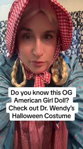 The OG American Girl Doll Costume for Halloween is Kirsten. #halloweenlook  #halloweencostume #americangirldoll #americangirl