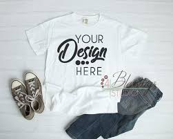 Comfort colors 1717 mockup bundle | comfort colors c1717 mockup seafoam, bay, sandstone, pepper, grey, hemp, white, crimson, denim, grape. Digital Comfort Colors C1717 Washed Denim T Shirt Mockup Model Mock Up Tshirt Mockup Art Collectibles Photography Efp Osteology Org