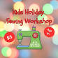 Kids Holiday Sewing Workshop event image