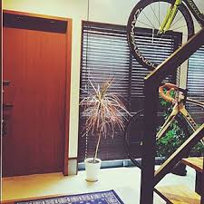 吹き抜け玄関 製作ドア 自転車部屋 土間玄関 土間吹き抜け玄関 などのインテリア実例 2019 04 11 23 31 17 roomclip ルームクリップ インテリア 実例 玄関マット 北欧 玄関