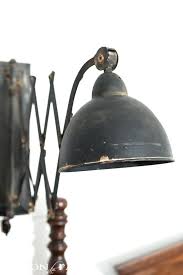 Plug In Wall Lights Antique Bed Vintage Accordion Sconce Walls Vintage School Desk As Bedside Table Pl Wire Light Fixture Bedroom Light Fixtures Light Fixtures