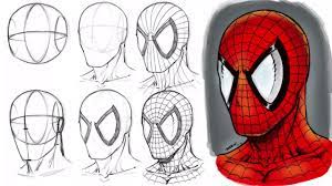 We are pleased to present you for an article about one of the greatest heroes ever. How To Draw Spider Man S Mask Step By Step Youtube