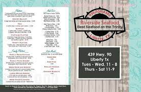 Restaurant · hartz chicken buffet #201 ( . Online Menu Of Riverside Seafood Restaurant Liberty Texas 77575 Zmenu