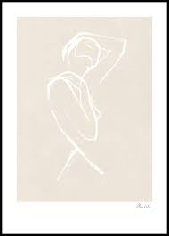 Croquis carte de france dessin facile. Croquis Feminin Poster Affiches D Illustrations Posterstore Fr