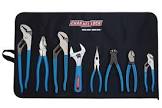 Tool Roll-8 Professional Tool Set/Pliers Set with Tool Roll, XLT, WideAzzÂ® Jaws, 8-pc Channellock