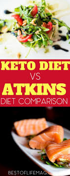What Is The Difference Between Keto Vs Atkins For Meal Planning And Dieting Knowing The Main Differences Keto Vs Atkins Lunch Recipes Healthy Keto Vs Low Carb