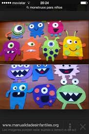 Monstruos Fieltro Monster Basteln Monster Party Kindergeburtstagsparty