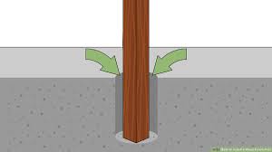 Pacific fence offers fence installation in portland, or and is a manufacturer and supplier of fence we'll design the perfect fence for your needs, from decorative residential wood fencing to security. How To Install A Wood Fence Post With Pictures Wikihow