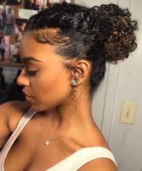 Thick hair, as you would expect, has the opposite styling issues from fine or thinning locks. African American Natural Hairstyles For Medium Length Hair
