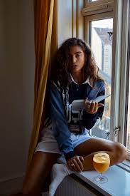 An ordinary prism can provide impressive results by creating rainbow effects. Get Inspired To Stay At Home With New Editorial This Is How We Chill Fashion Photography Inspiration Instagram Photo Inspiration Photography Poses Women