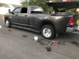 Leveled on 22.5 alcoas 5 turbo back straight piped mbrp 7'' black tip quadzilla 70hp tune hi, i just bought a 95 3500 sierra dually and i am ignorant about dually's (duallies?) the truck currently has 225 75 16 tires on it and i have 4 265 75 16. 22 5 X 8 25 Alcoa Wheels Dodge Cummins Diesel Forum