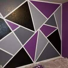 Maybe you would like to learn more about one of these? 31 Best Triangle Wall Ideas Wall Paint Designs Geometric Wall Room Paint