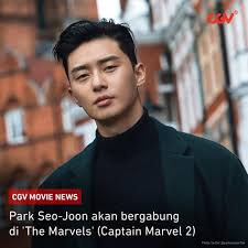 박서준 / park seo joon (park suh jun). Cgv Cinemas On Twitter Park Seo Joon Akan Membintangi Themarvels Captain Marvel 2 Wdyt More Info Https T Co Bikpkvt6ey Https T Co 3stogqcdho Twitter