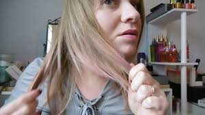 La coloration permanente rose pastel pour cheveux t02 de carebeau contient tous les produits indispensables pour une coloration facile et réussie. Resultat Du Crash Test Coloration Colorista Rose Pastel Youtube