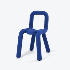 Bold Chair Blue In 2020 Bold Chairs Chair Contemporary Design